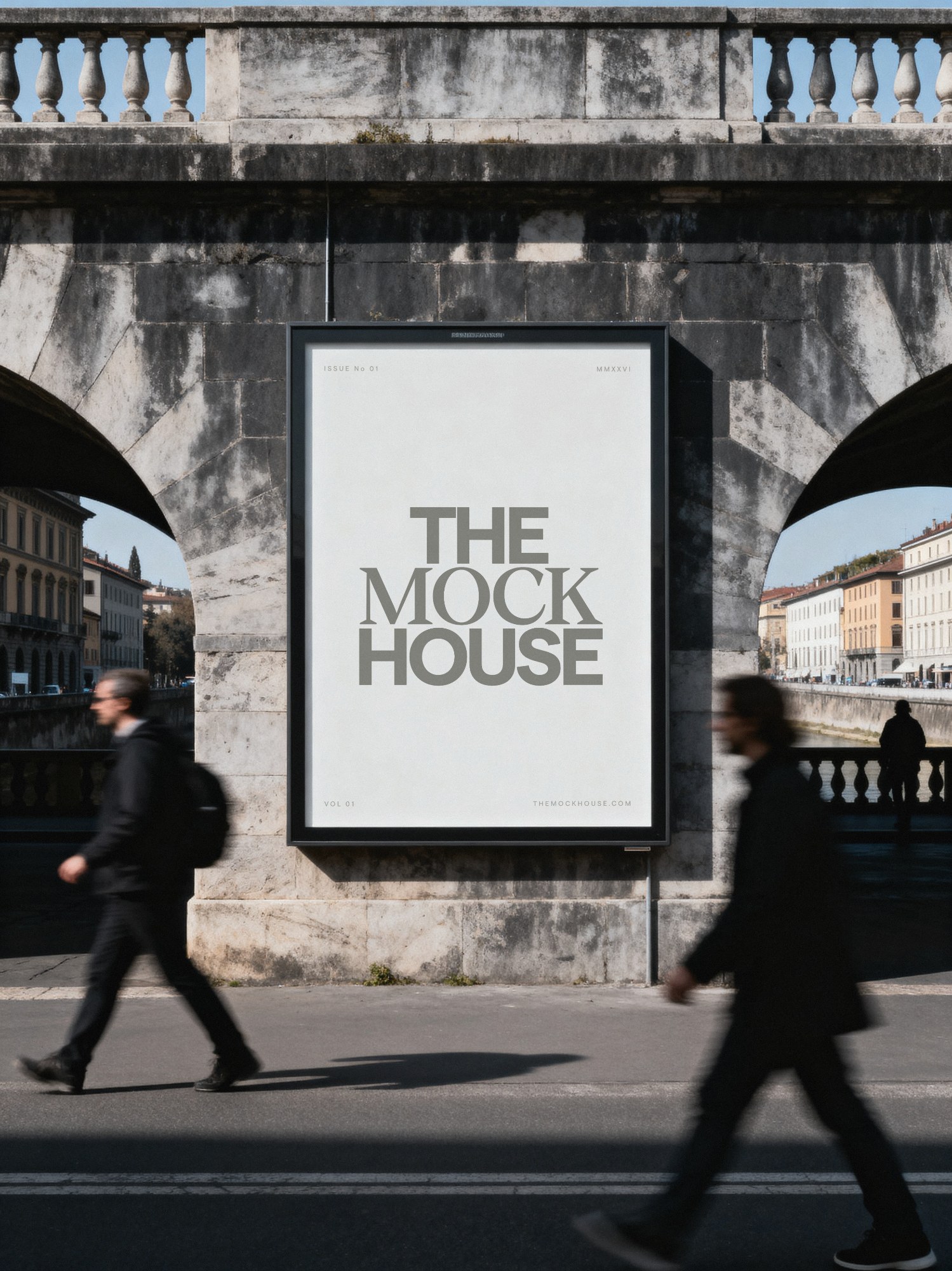 Bridge Billboard 03 billboard mockup