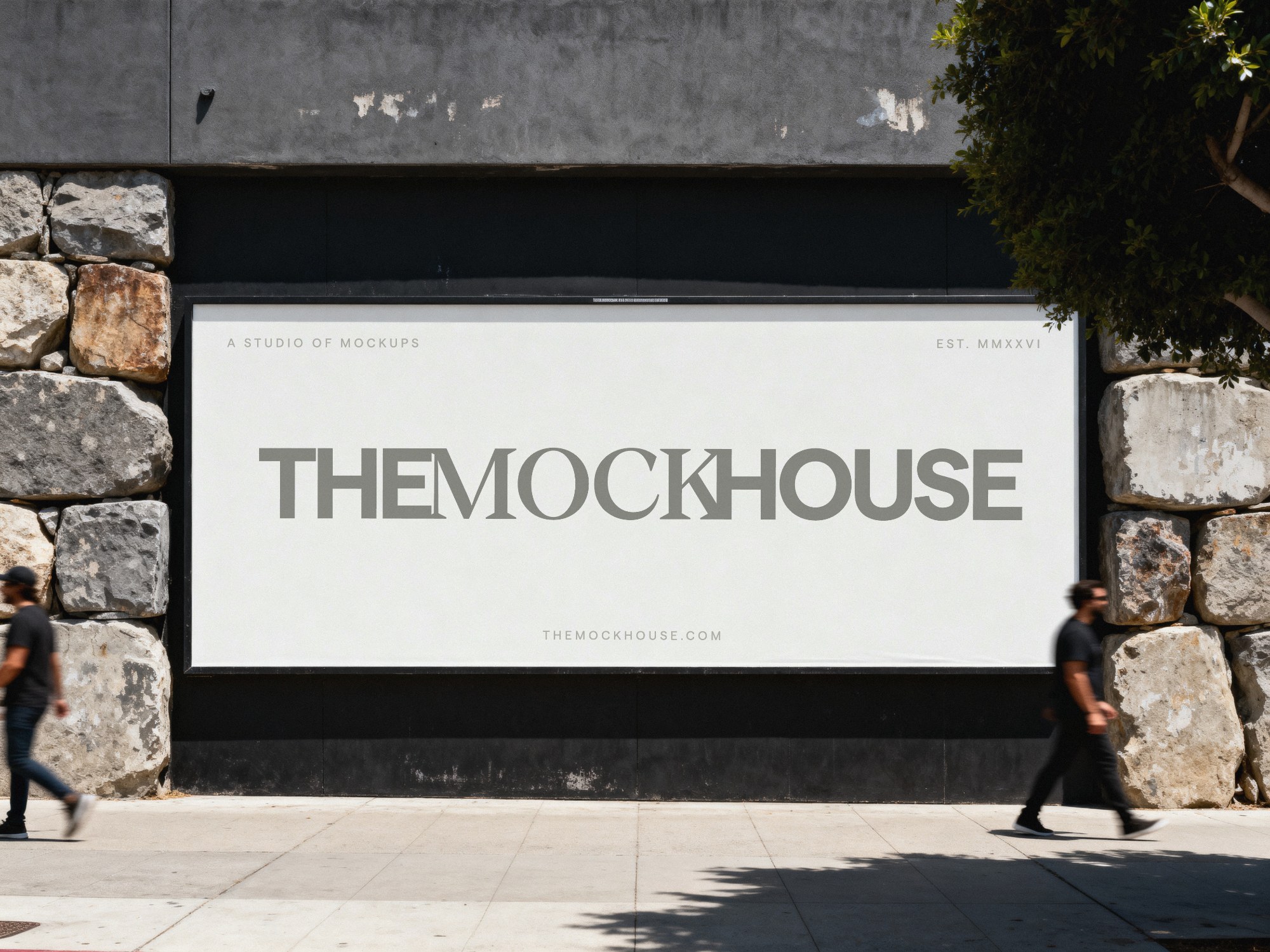 LA Street Billboard 01 billboard mockup