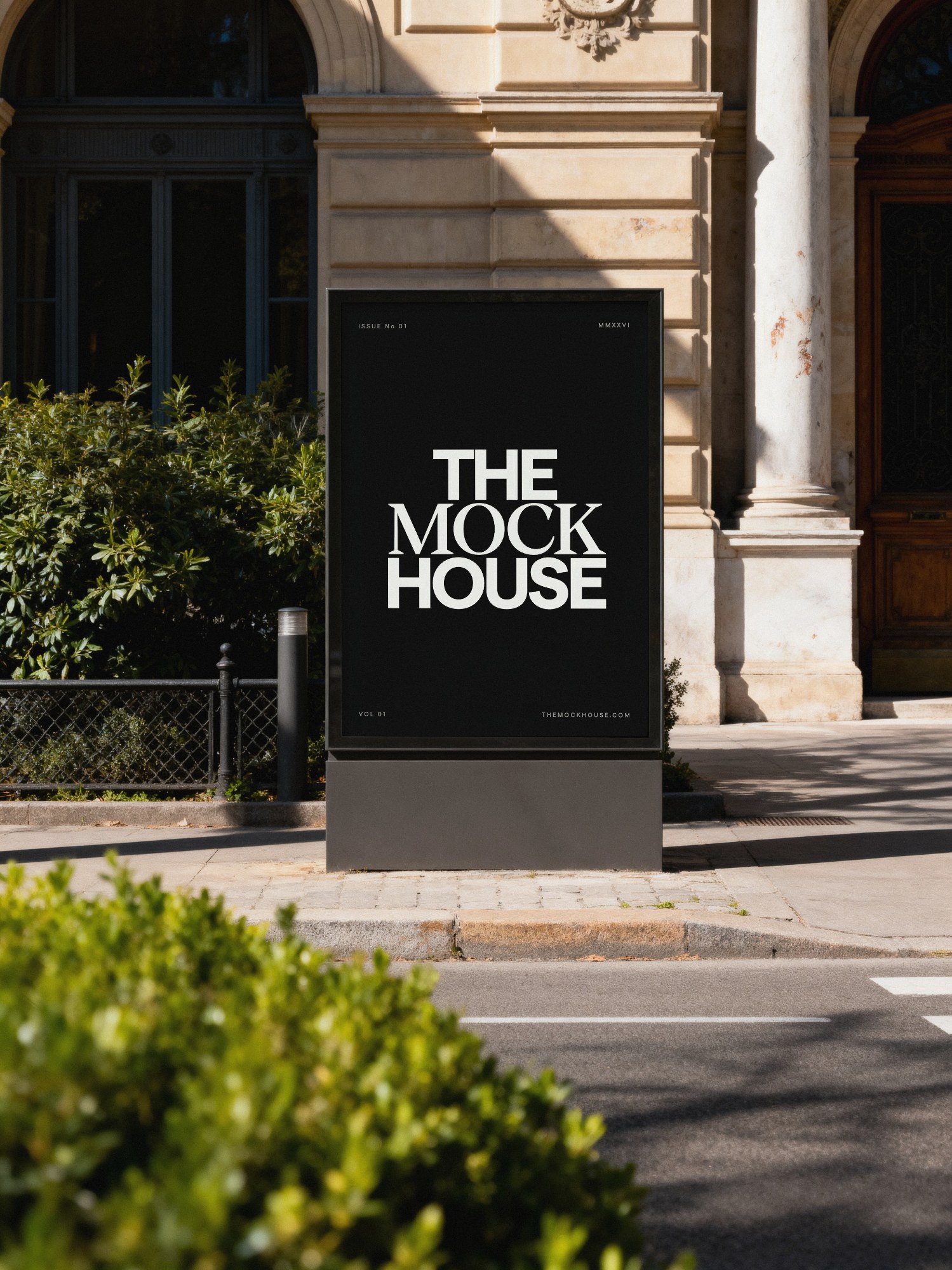 Outdoor Billboard 02 billboard mockup