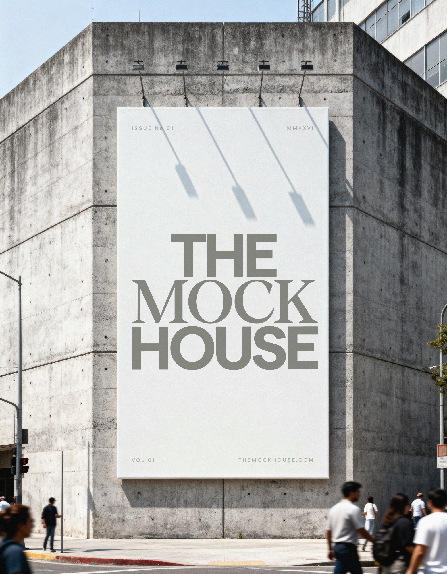 Street Billboard 01 billboard mockup