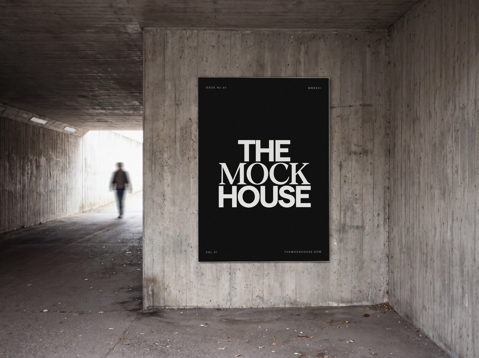 Underpass Poster Mockup 01 poster mockup