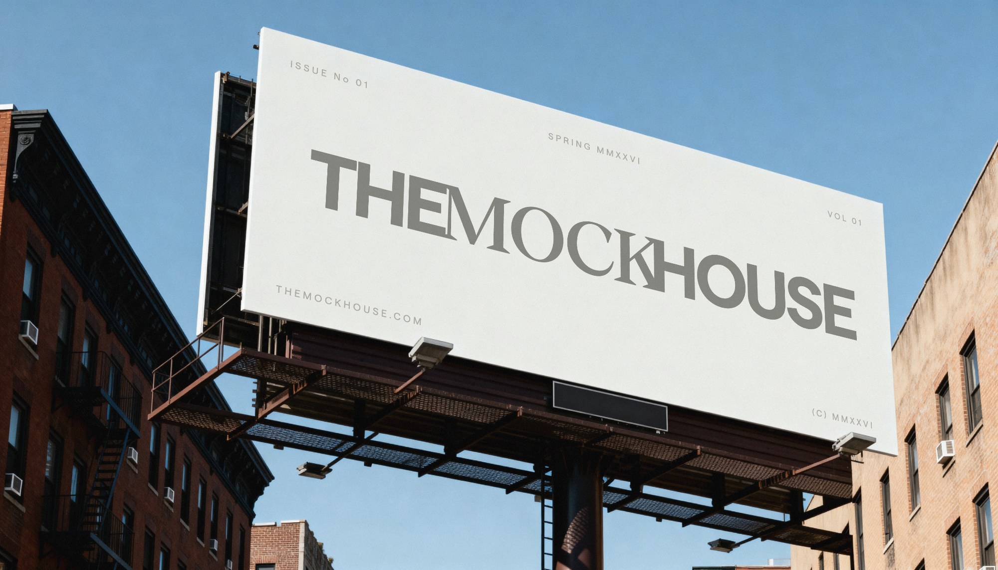 Urban Billboard 06 billboard mockup
