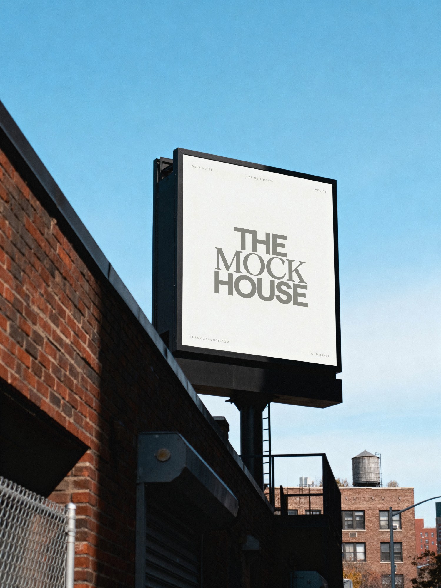 Urban Billboard 08 billboard mockup